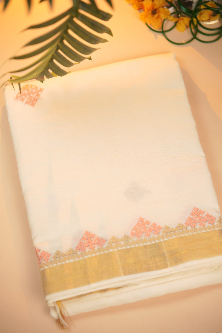Kerala Cotton Saree TSA0967