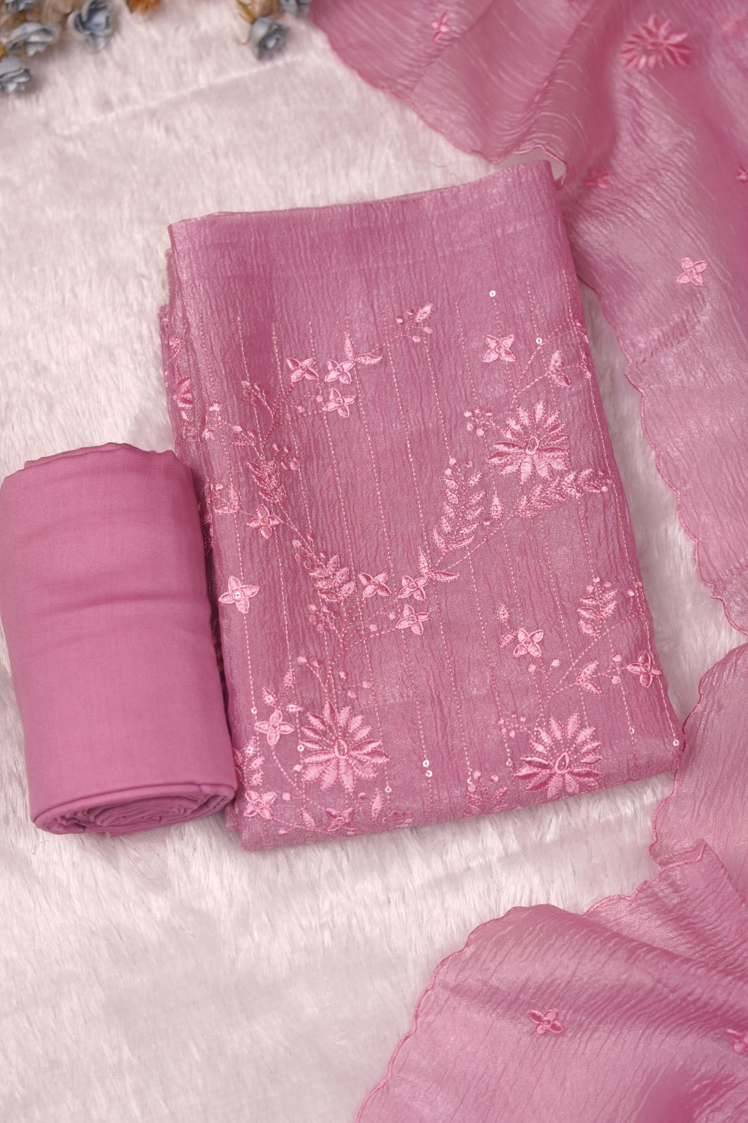 Crushed Organza Salwar TSS5423