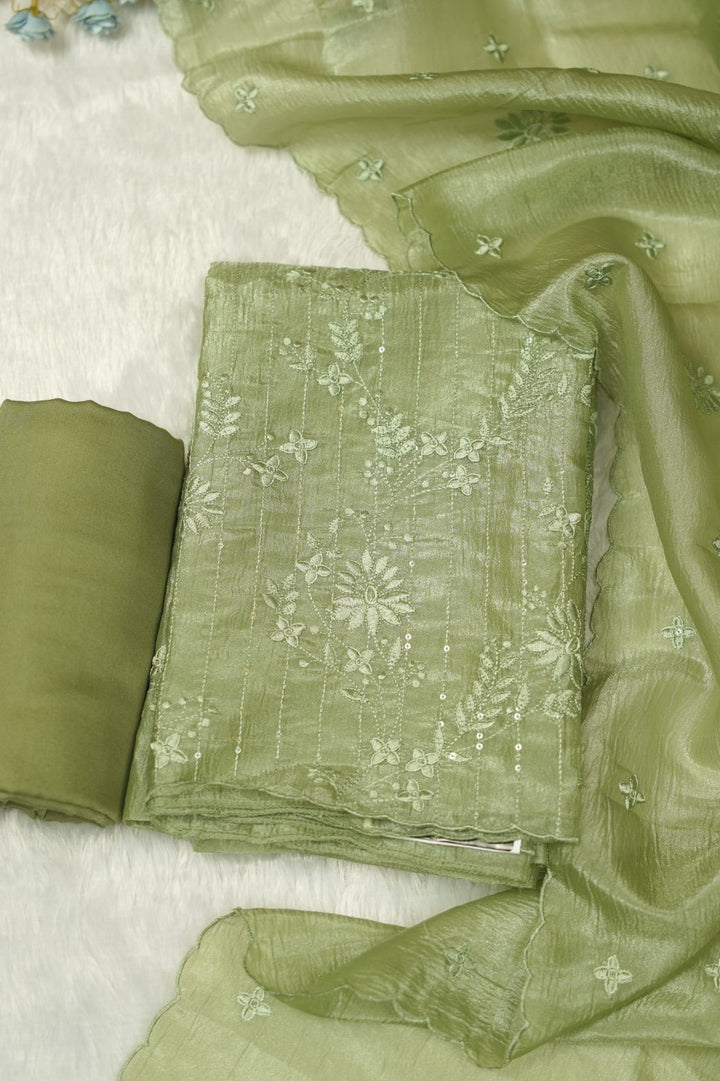 Crushed Organza Salwar TSS5423