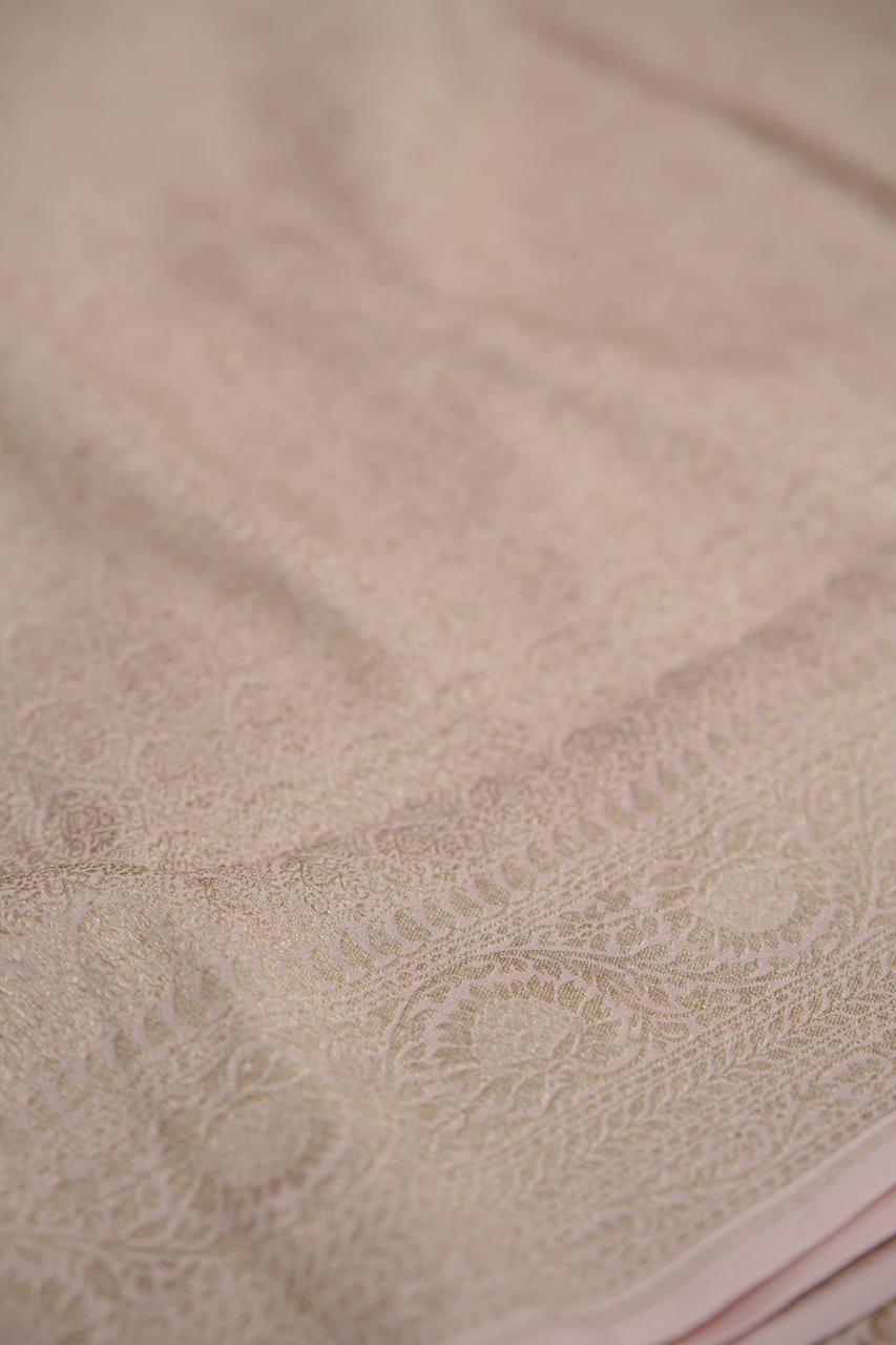 Georgette Banarasi Saree TSA5416