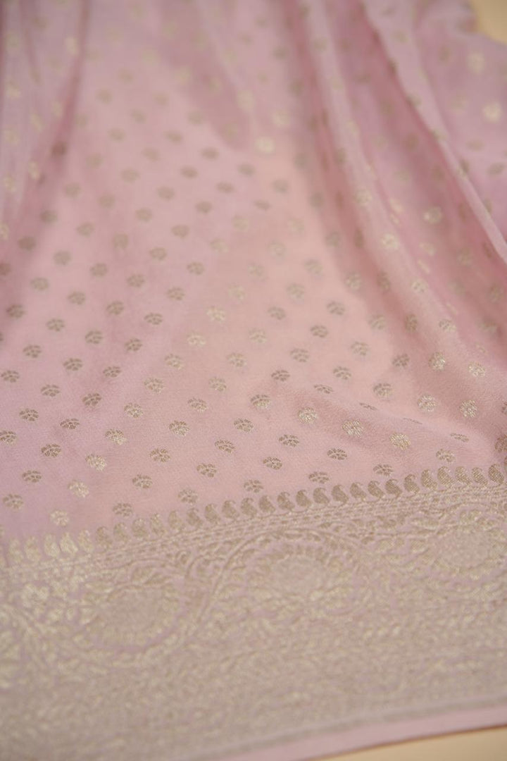 Georgette Banarasi Saree TSA5416