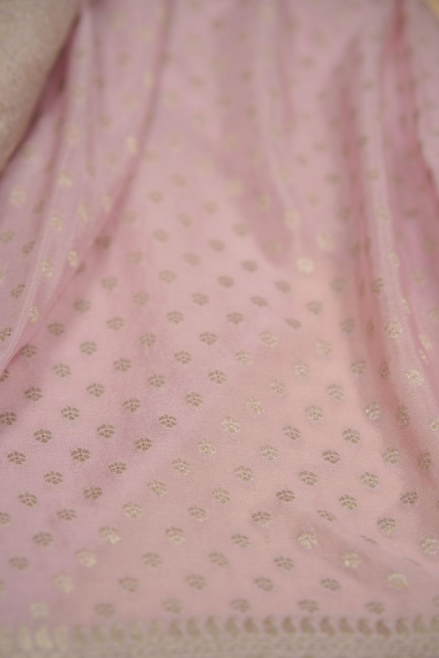 Georgette Banarasi Saree TSA5416