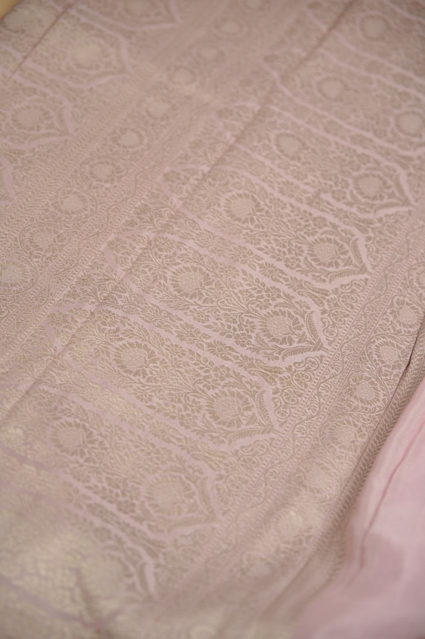 Georgette Banarasi Saree TSA5416