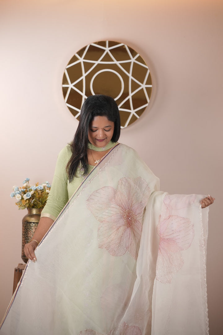 Organza Saree TSA5427