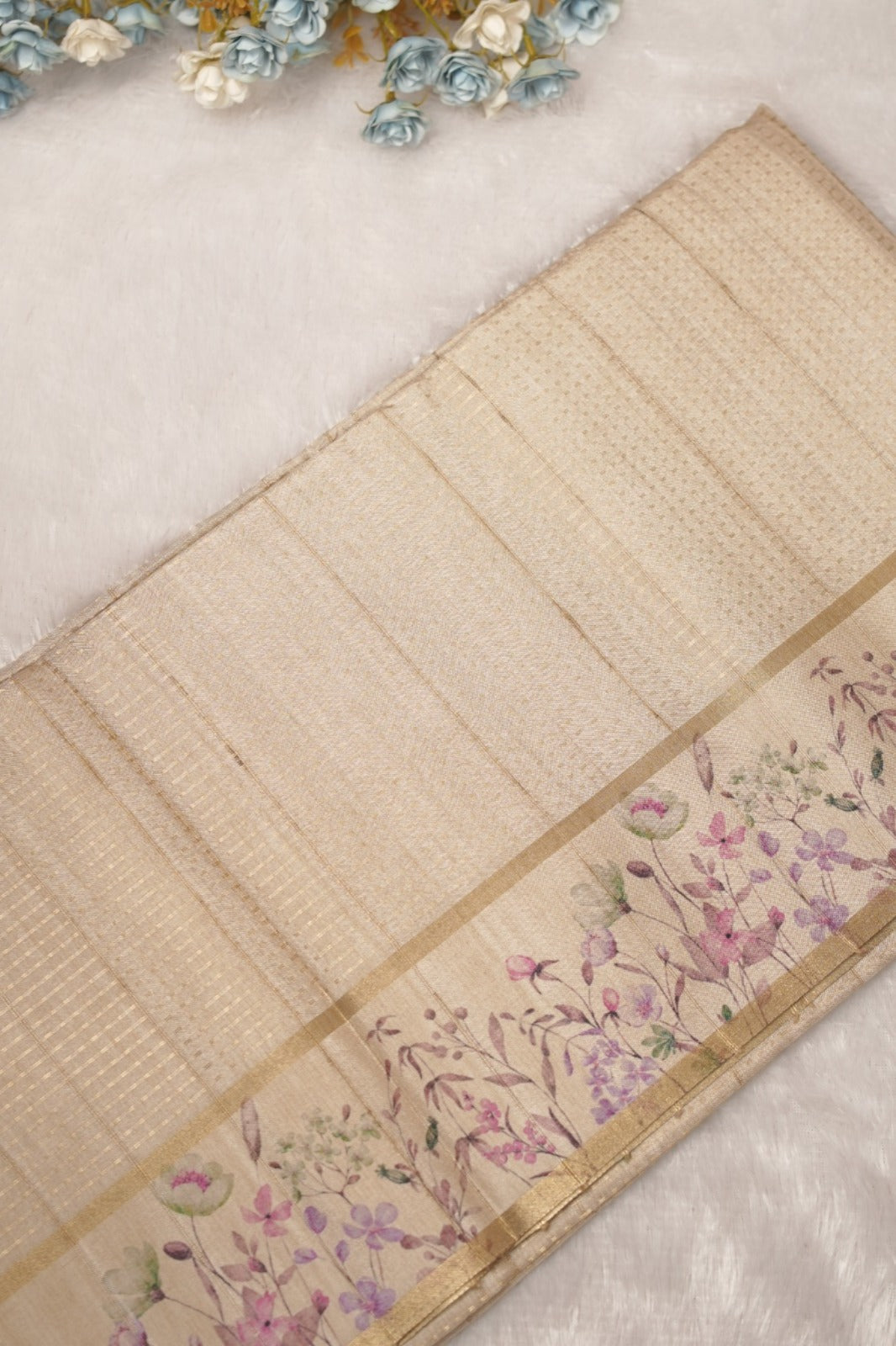 Semi Tussar Saree TSA5430