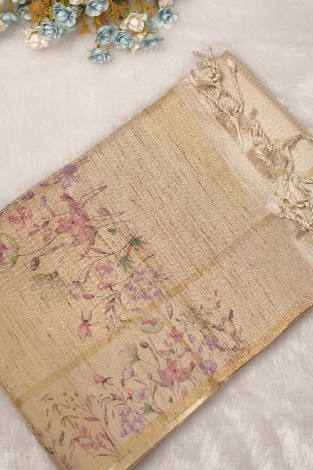 Semi Tussar Saree TSA5430