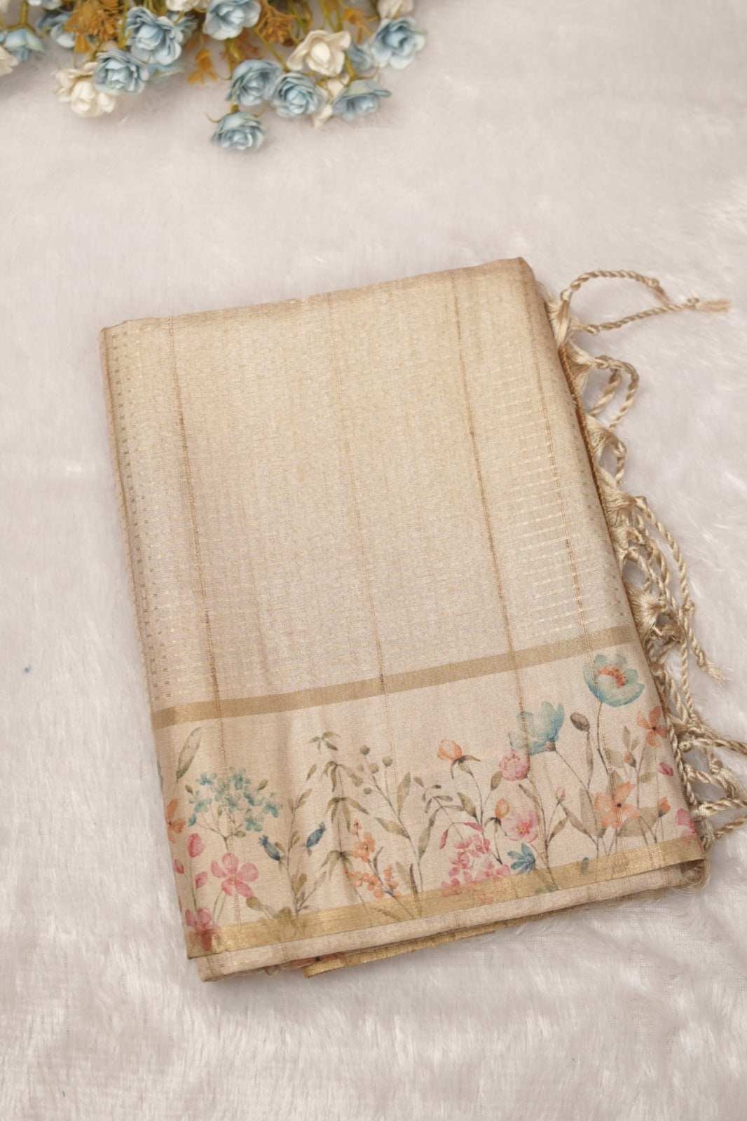 Semi Tussar Saree TSA5430