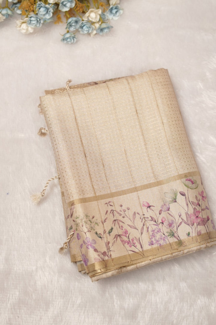 Semi Tussar Saree TSA5430