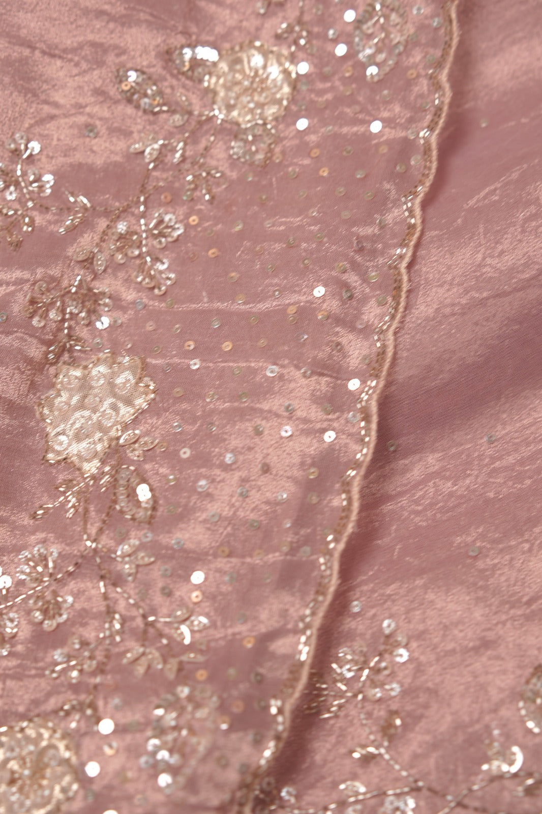 Crushed Tissue Saree TSA5433