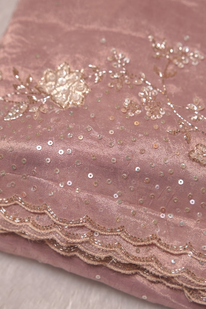 Crushed Tissue Saree TSA5433