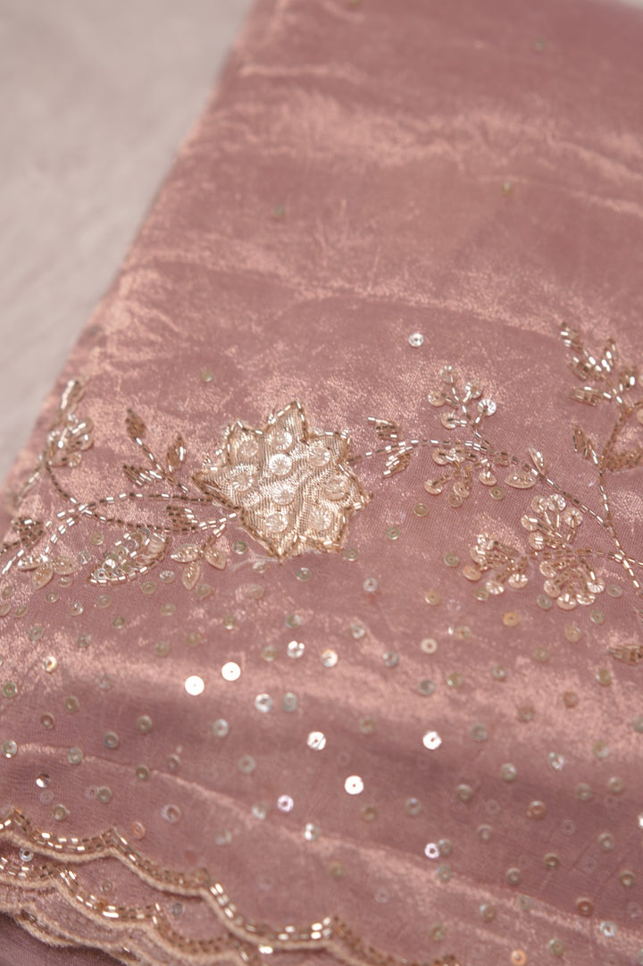 Crushed Tissue Saree TSA5433