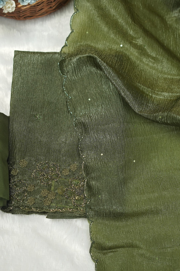 Crushed Organza Salwar TSS5442