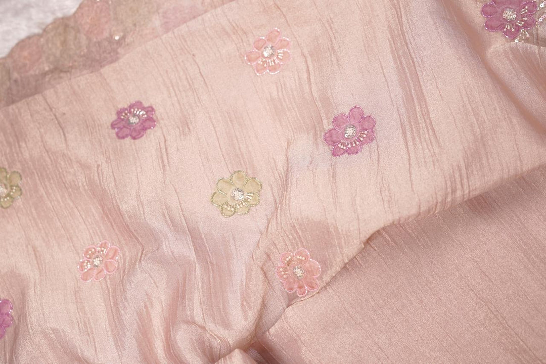 Crushed Tissue Saree TSA5444