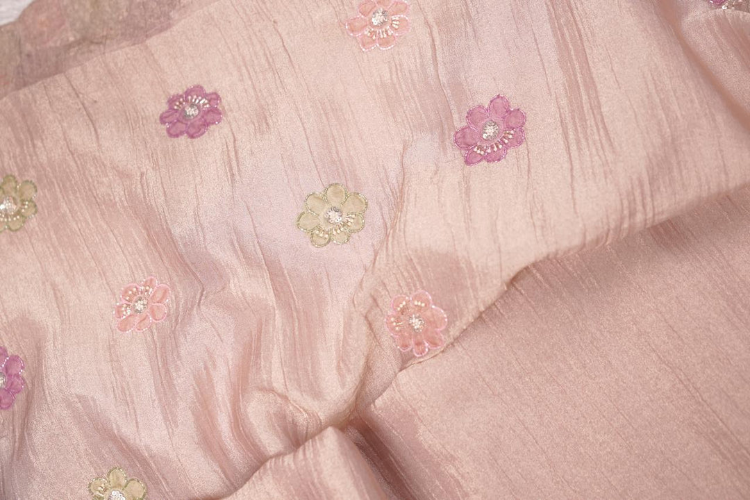 Crushed Tissue Saree TSA5444