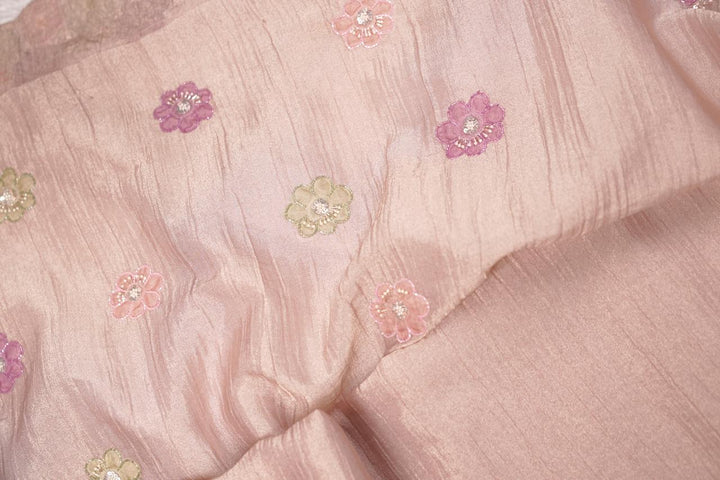 Crushed Tissue Saree TSA5444