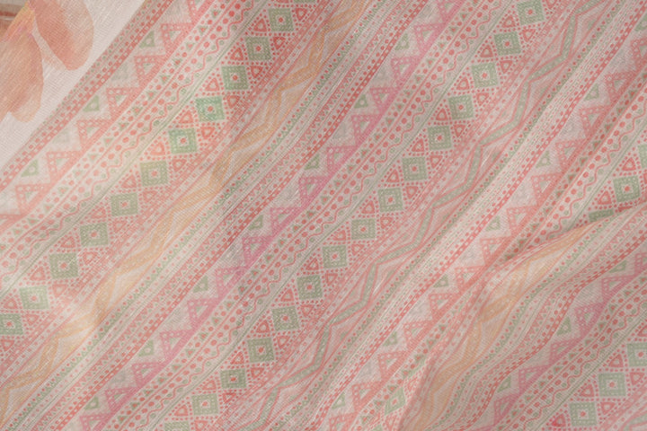 Tissue Linen Saree TSA5454