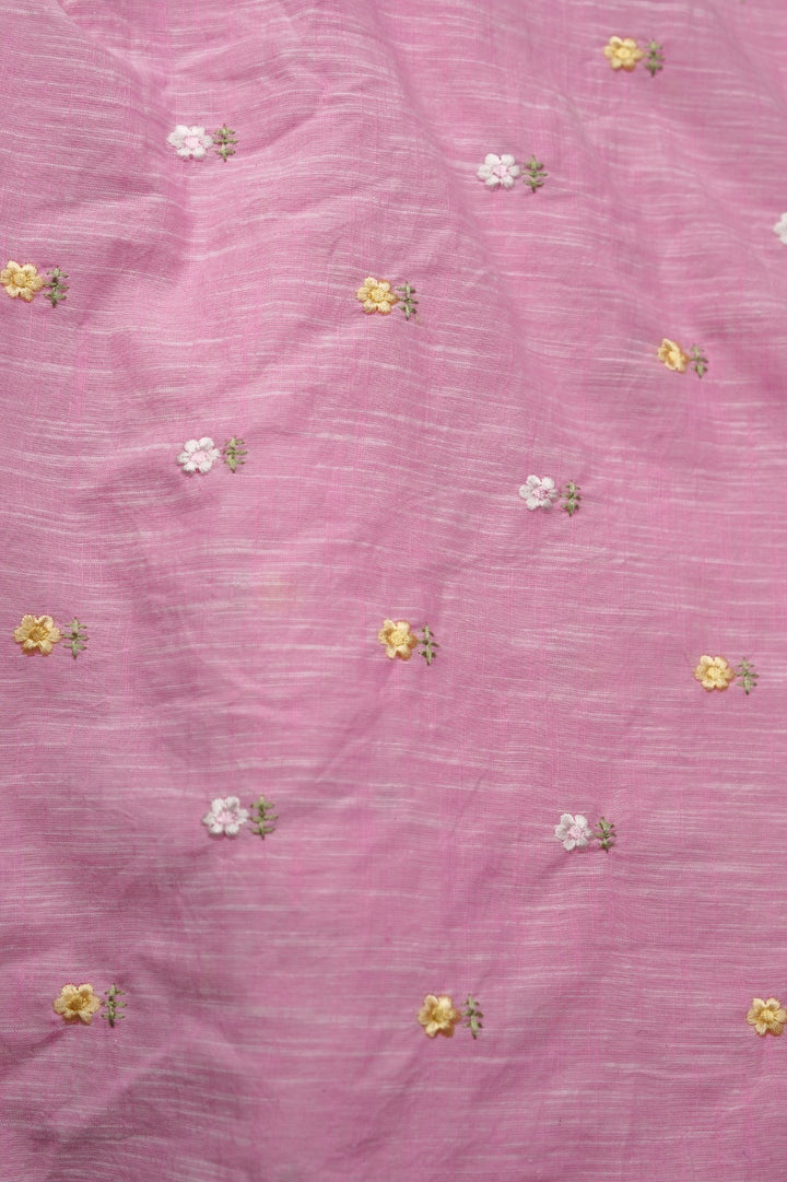 Linen Cotton Material TRF5452