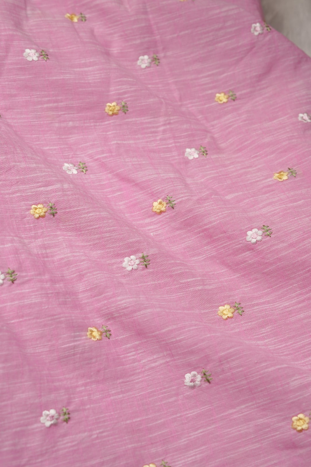 Linen Cotton Material TRF5452
