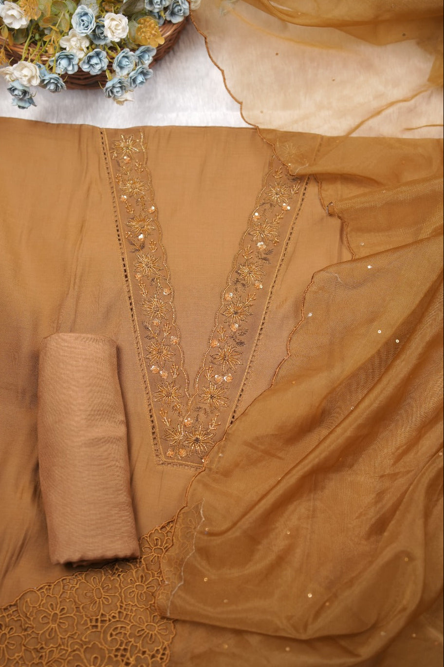 Chanderi Salwar TSS5465