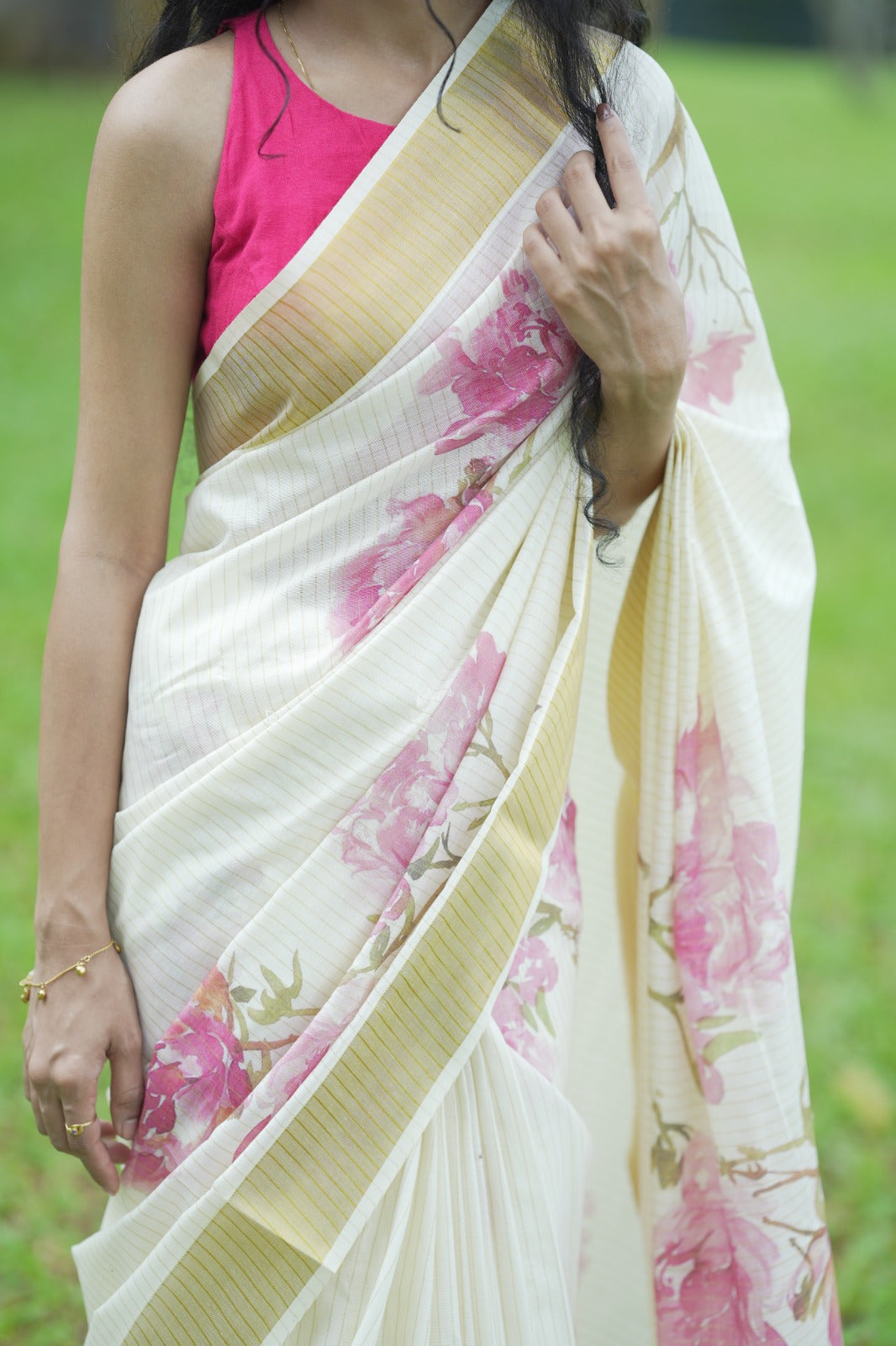 Onam Digital Print Saree TSA0998