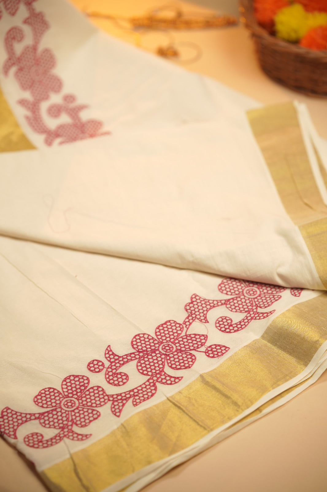 Kerala Cotton Saree TSA5470