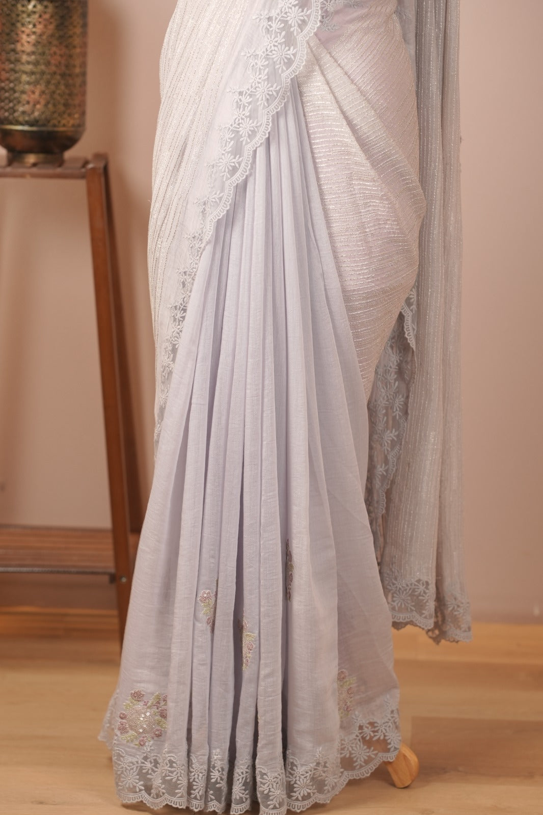 Mul Chanderi Saree TSA01009