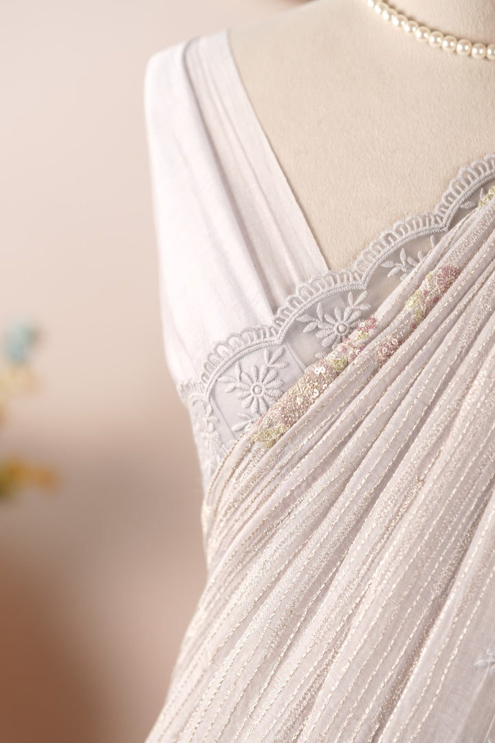 Mul Chanderi Saree TSA01009
