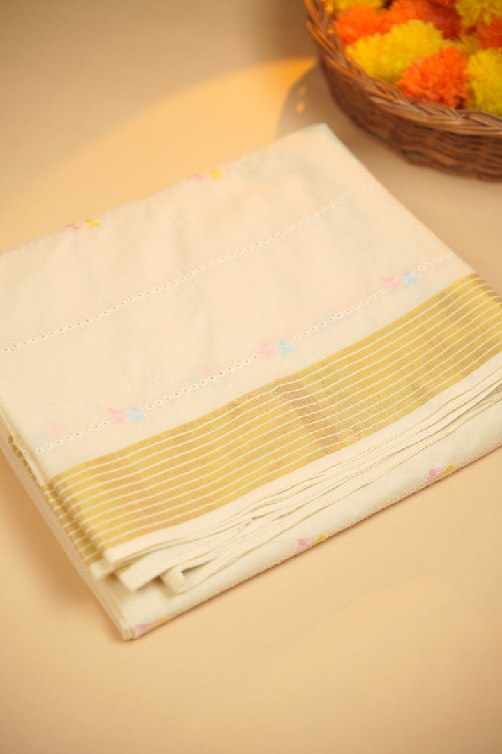 Kerala Cotton Saree TSA01011