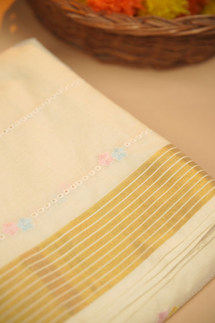 Kerala Cotton Saree TSA01011
