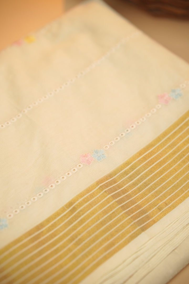 Kerala Cotton Saree TSA01011