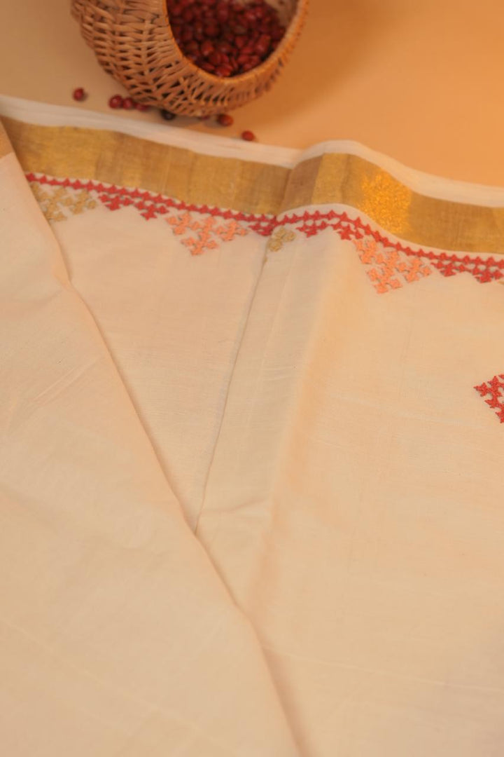 Kerala cotton Saree TSA5488
