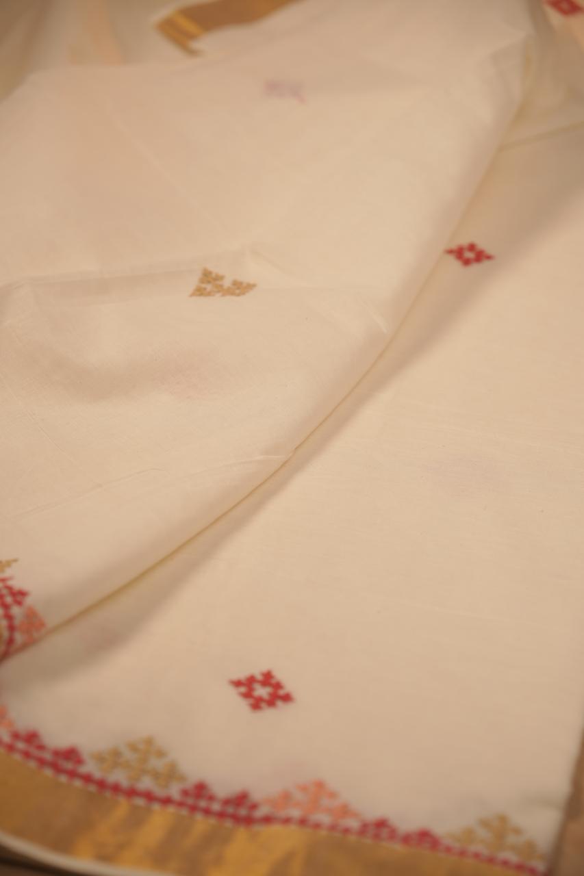 Kerala cotton Saree TSA5488