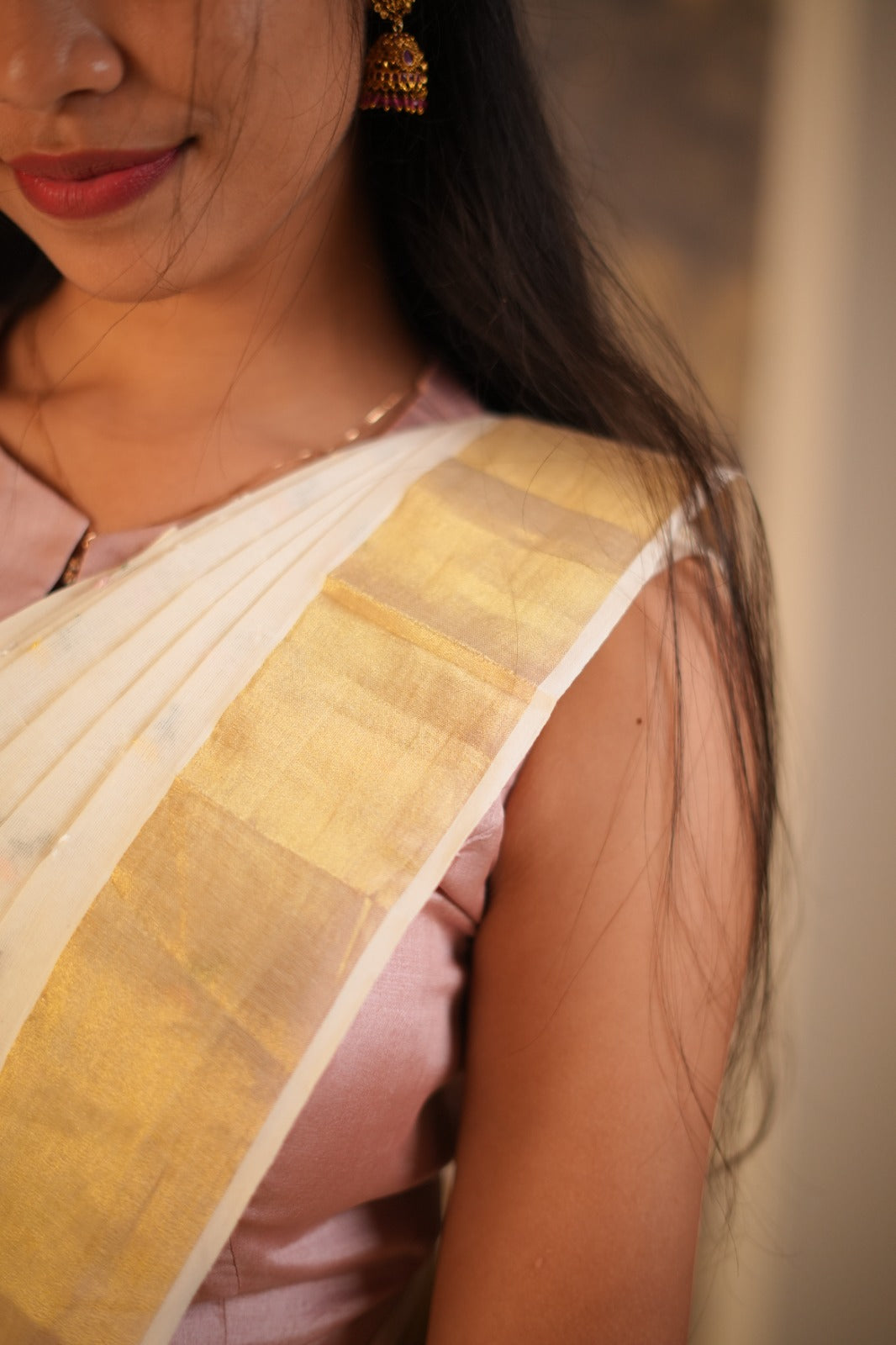 Kerala Cotton Set Mundu TSA01012