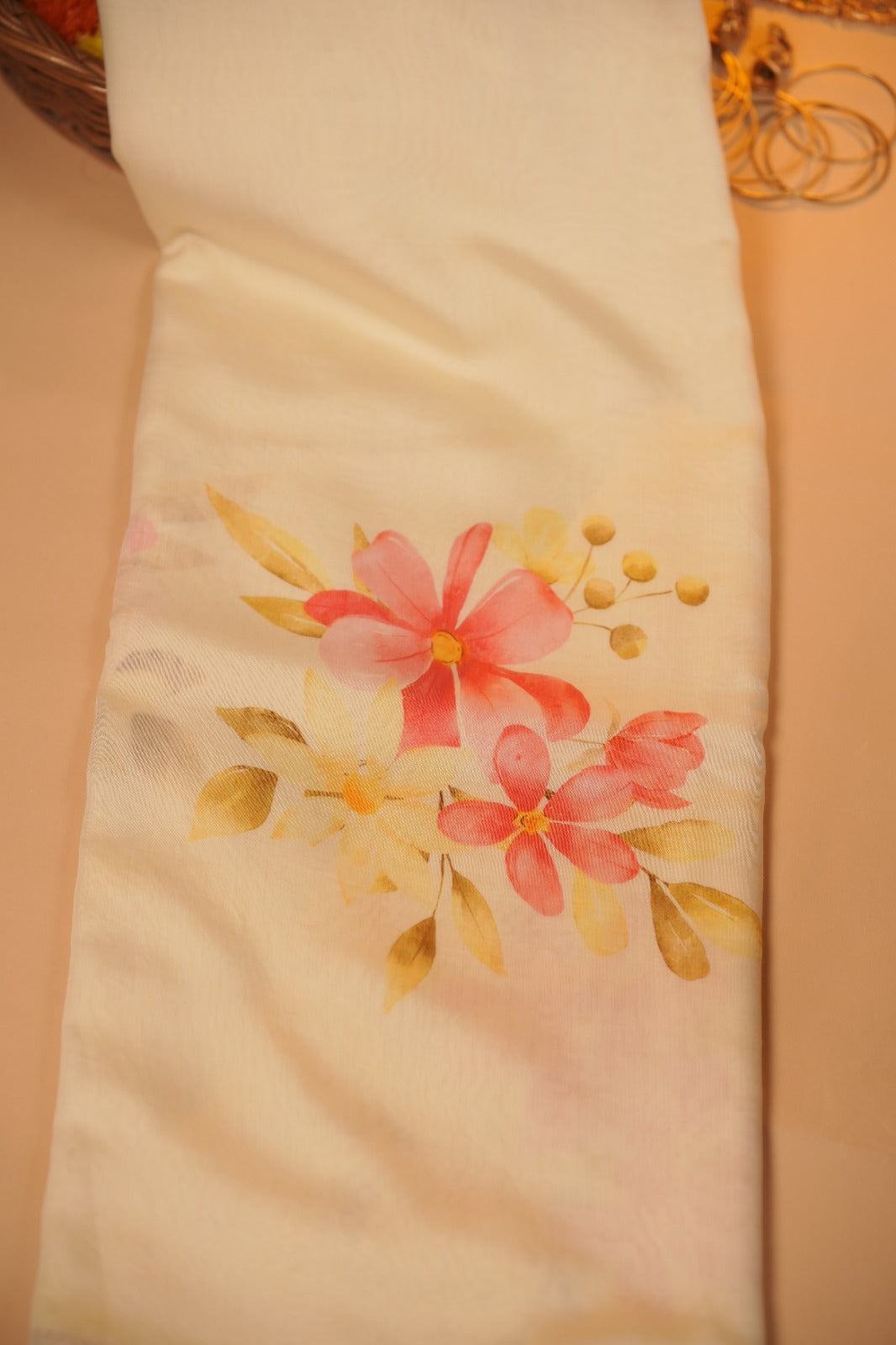 Chanderi Silk Saree TSA5494