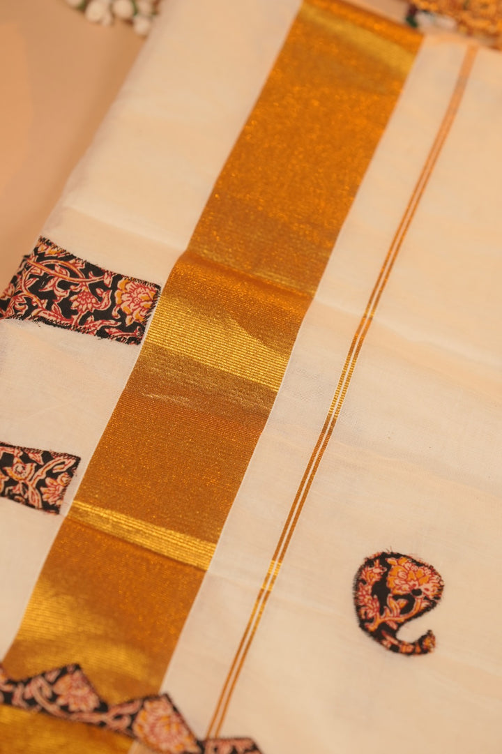 Kerala Cotton Saree TSA5493