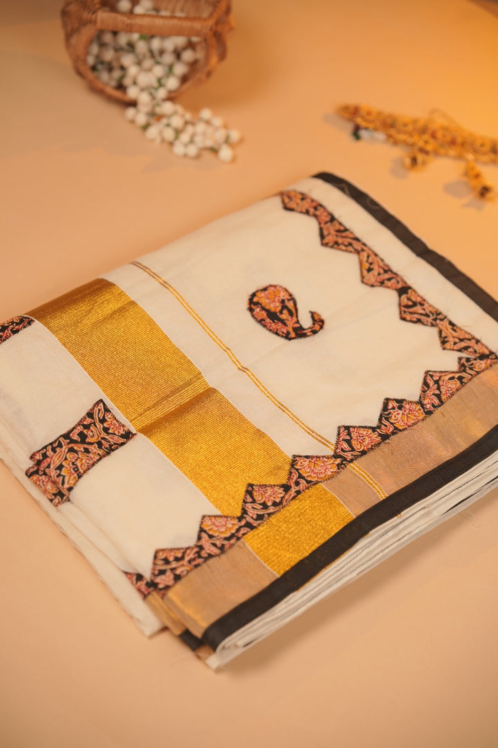 Kerala Cotton Saree TSA5493