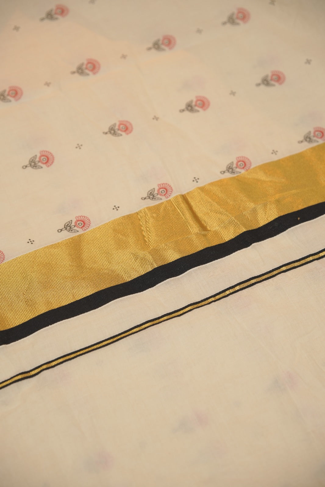 Kerala Cotton Saree TSA01015