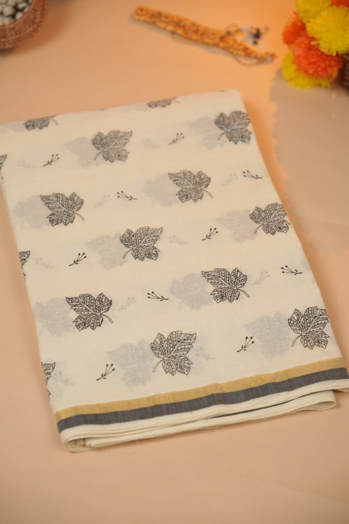 Kerala Cotton Saree TSA01014