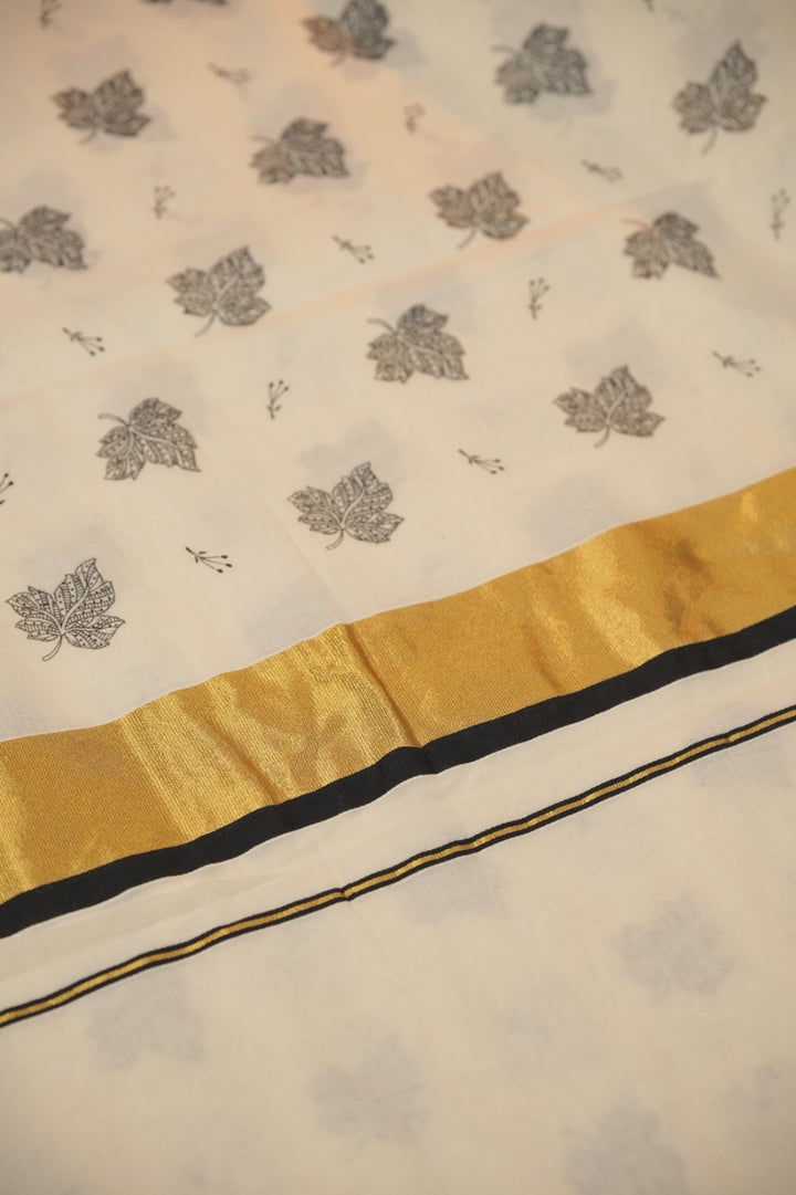Kerala Cotton Saree TSA01013