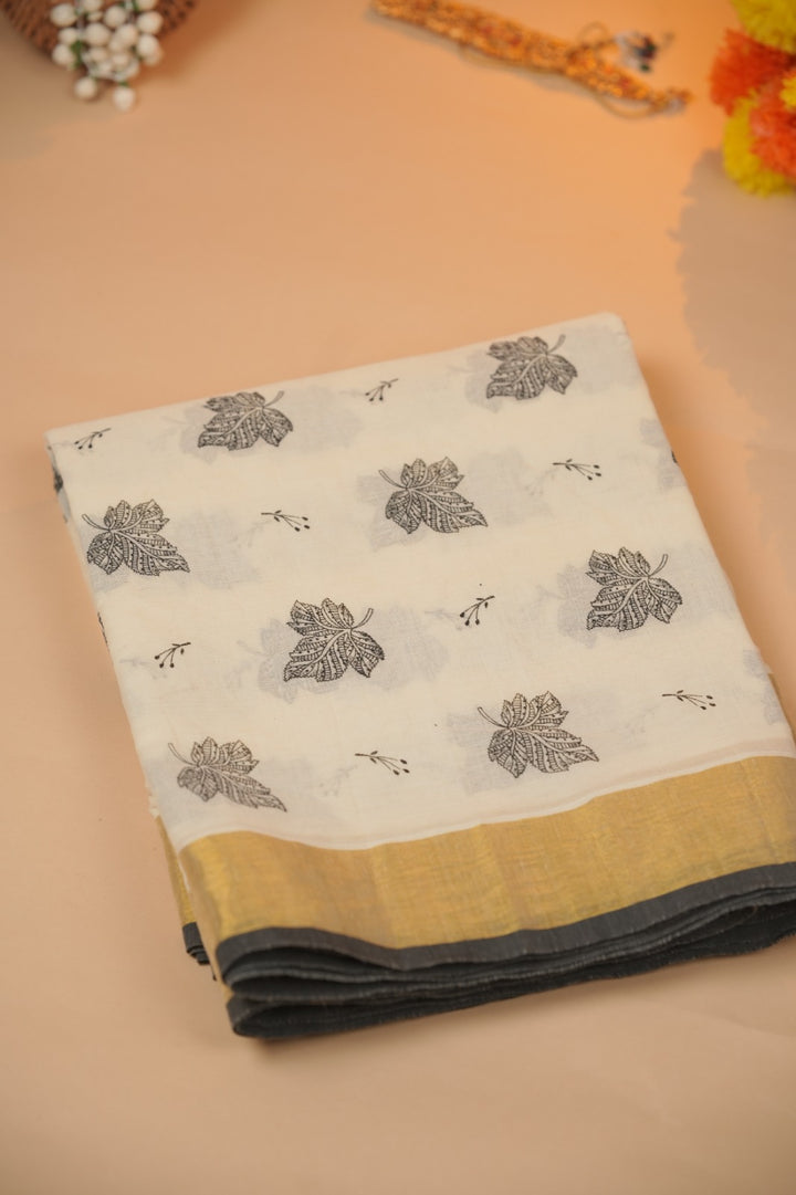 Kerala Cotton Saree TSA01013