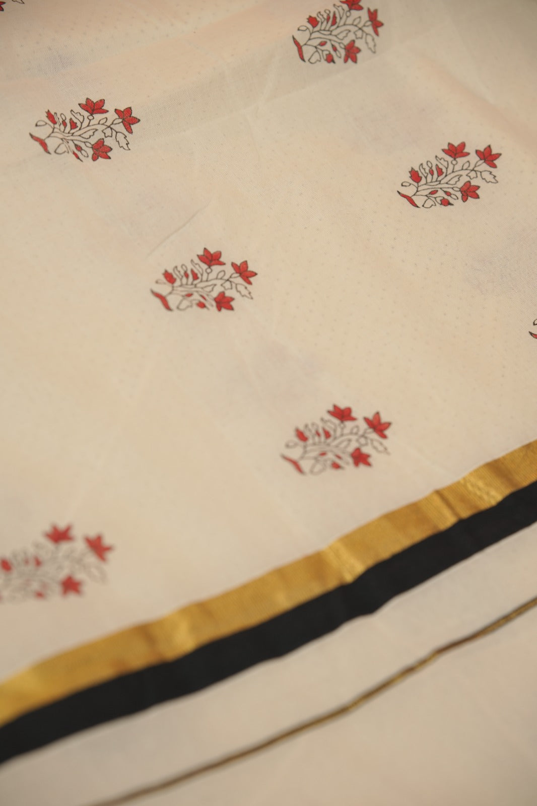 Kerala Cotton Saree TSA01018