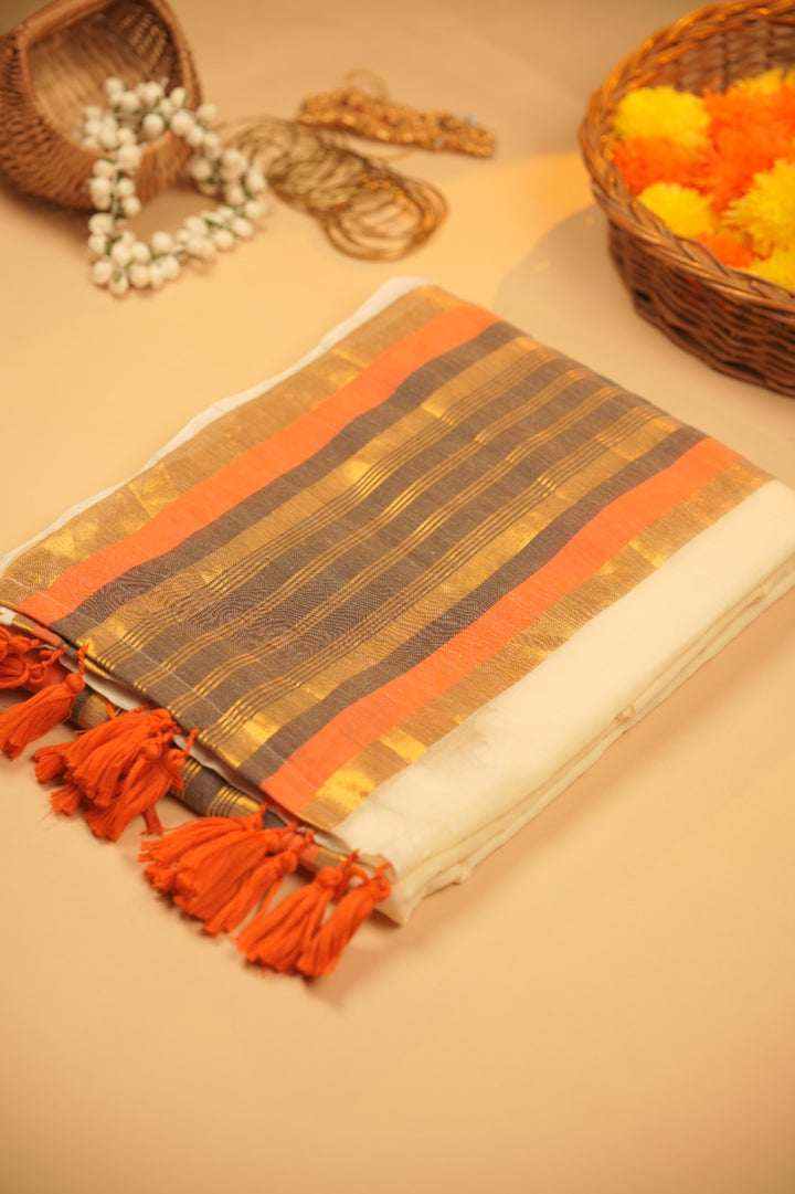 Mul Cotton Saree TSA01019