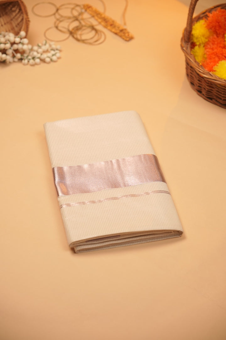 Kerala Tissue Cotton Saree TSA1025