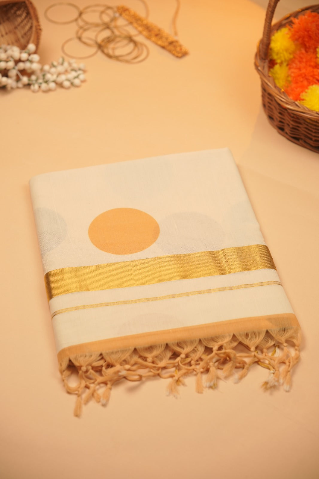 Kerala Cotton Saree TSA01077