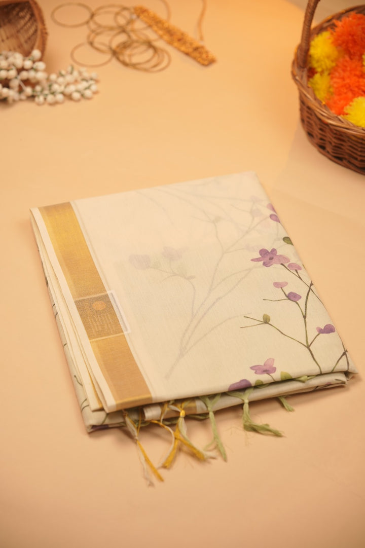 Kerala Cotton Saree TSA1023