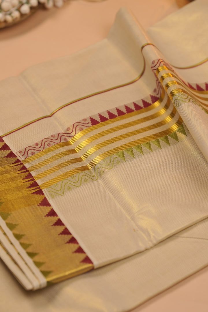 Tissue Cotton Saree TSA1072