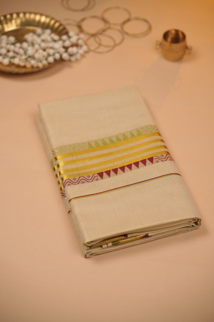 Tissue Cotton Saree TSA1072