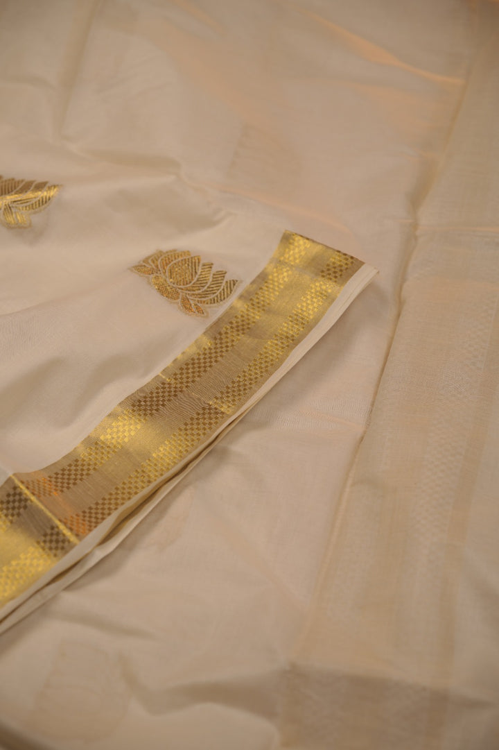 Kerala Cotton Saree TSA1073