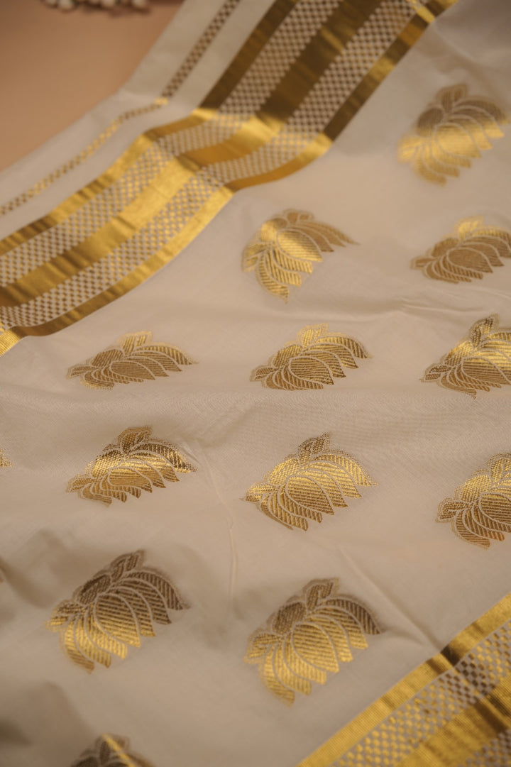 Kerala Cotton Saree TSA1073