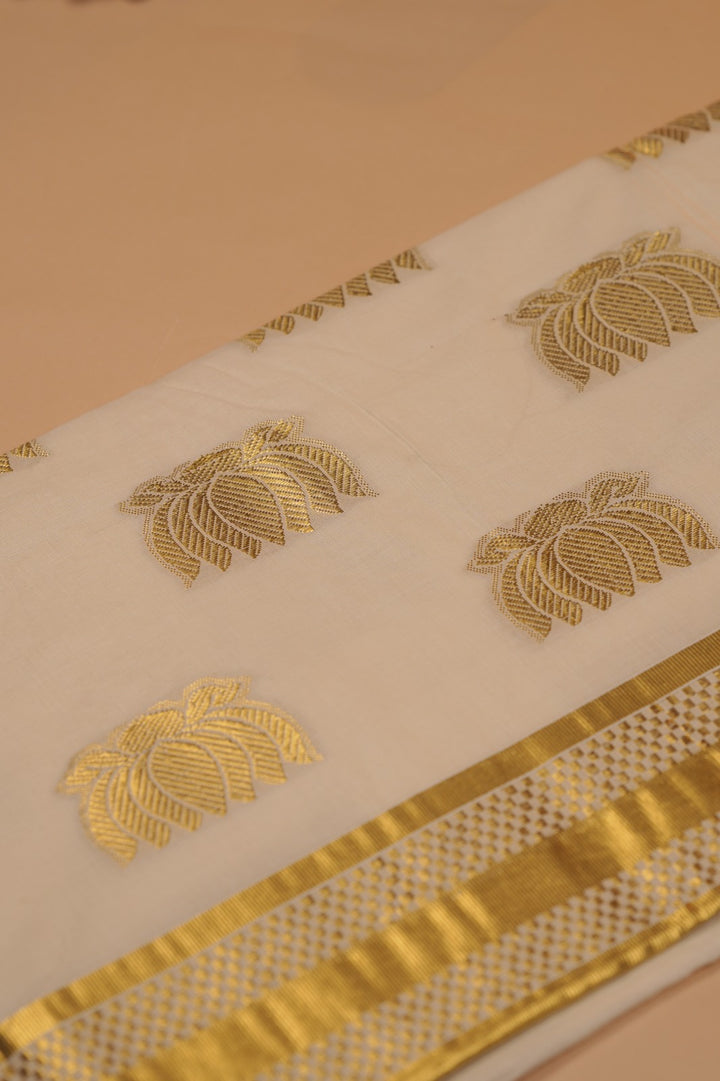 Kerala Cotton Saree TSA1073